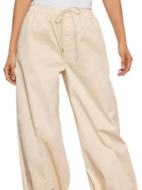 NWT Rag Supply Stone Crop Pants Women’s Size Large Neutral Minimalist